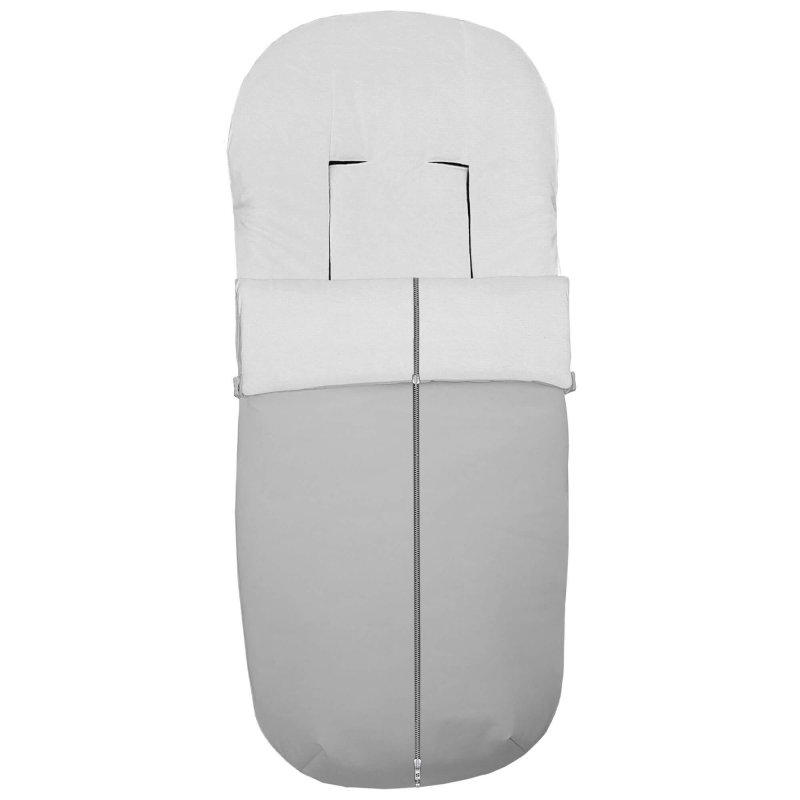 Sacos silla en polipiel lisa gris interior en blanco