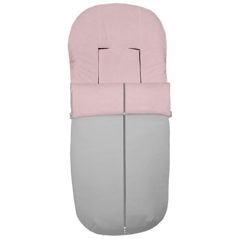 Sacos silla en polipiel lisa gris interior en rosa