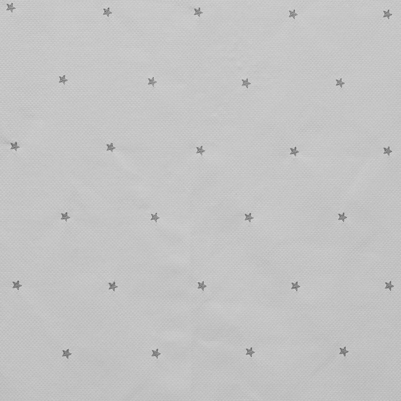 Sacos Universales para Capazo con Colcha en piqué gris con bordado de estrellas, interior en pelo o en piqué