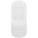 Fundas silla en piqué blanco con bordado de bodoques