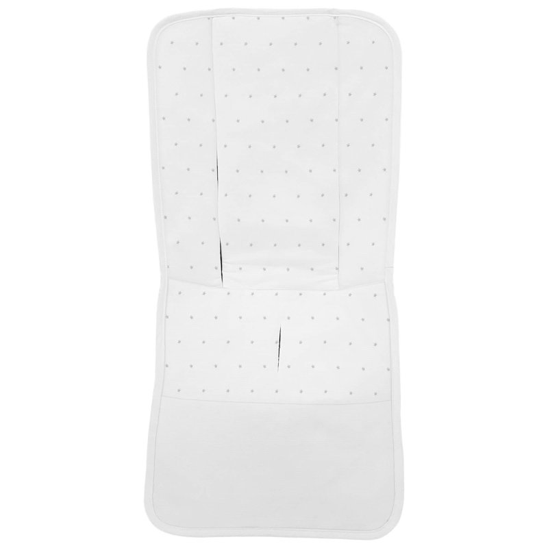 Fundas silla en piqué blanco con bordado de estrellitas