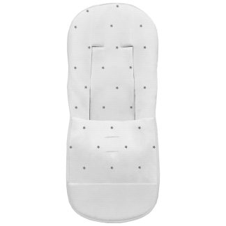 Fundas silla en napoles blanco con bordado de estrellas