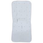 Fundas silla en piqué celeste con bordado de bodoques