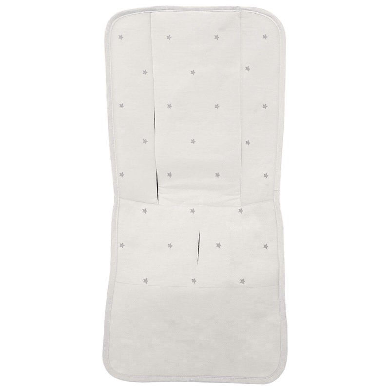 Fundas silla en piqué crudo con bordado de estrellas