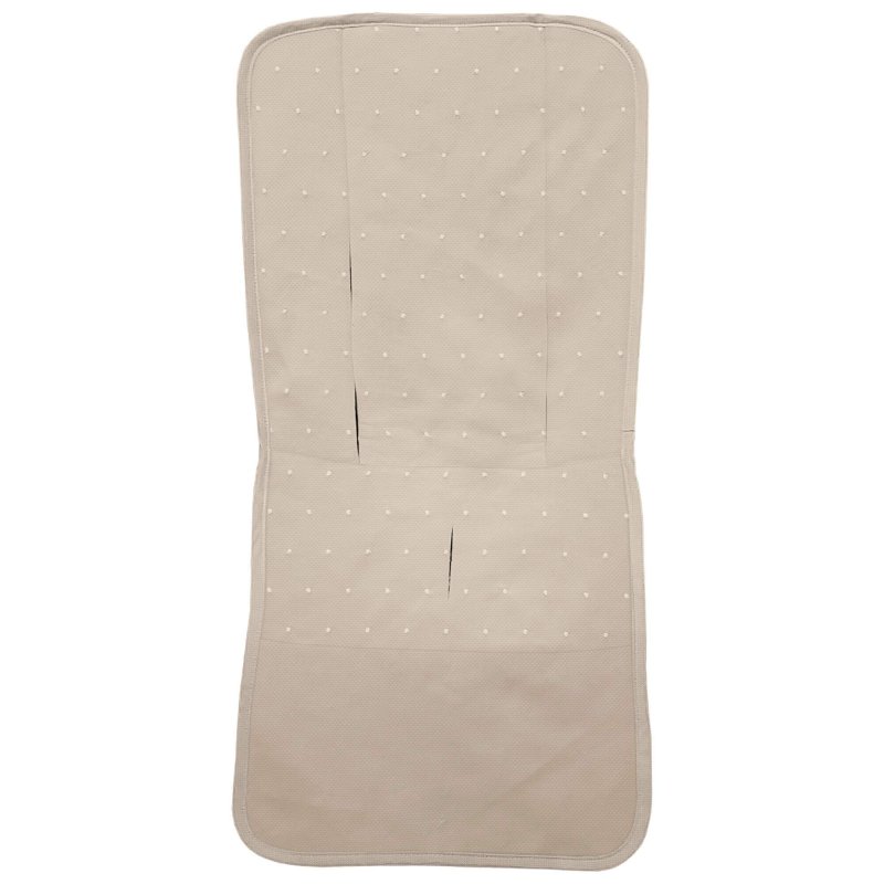 Fundas silla en piqué camel con bordado de estrellitas