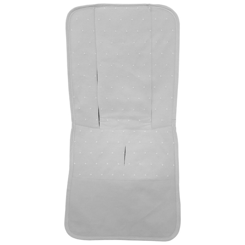 Fundas silla en piqué gris con bordado de estrellitas