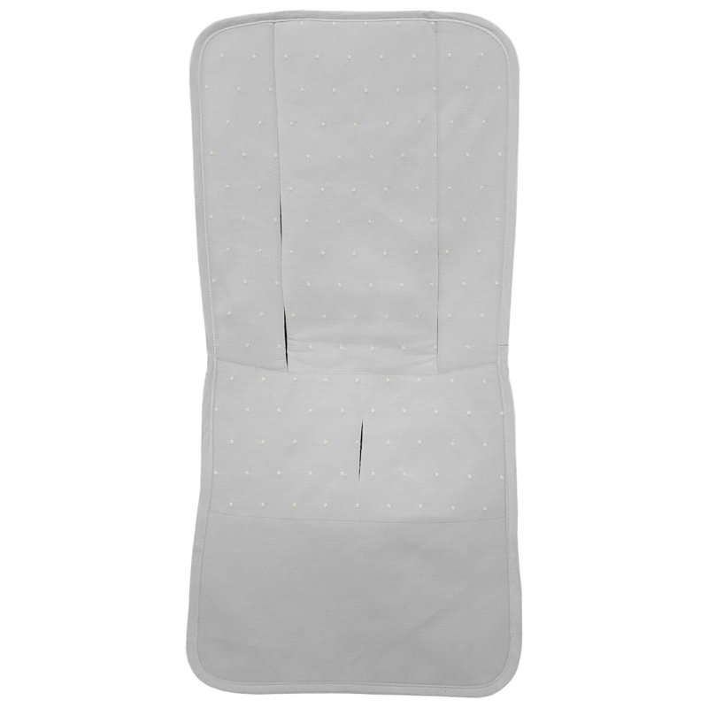 Fundas silla en piqué gris con bordado de estrellitas