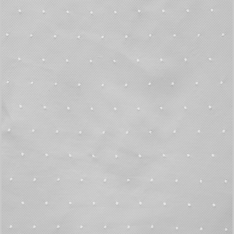Fundas silla en piqué gris con bordado de estrellitas
