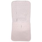 Fundas silla en piqué rosa con bordado de estrellitas