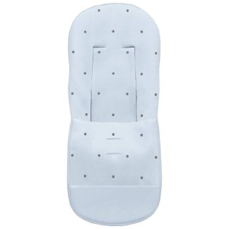 Fundas silla en napoles celeste con bordado de bodoques
