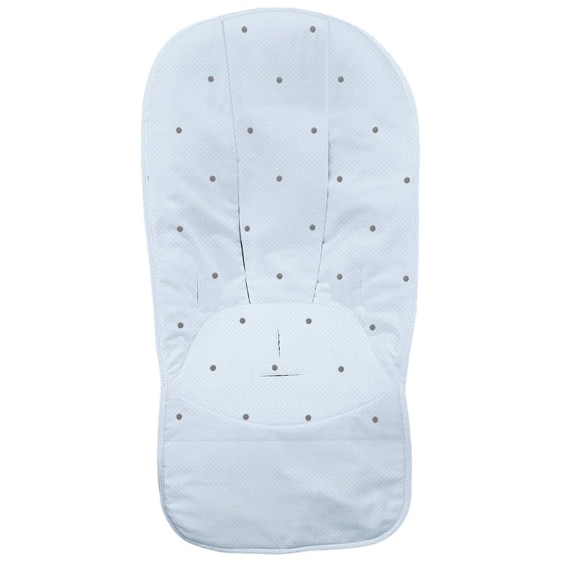 Fundas silla en napoles celeste con bordado de bodoques