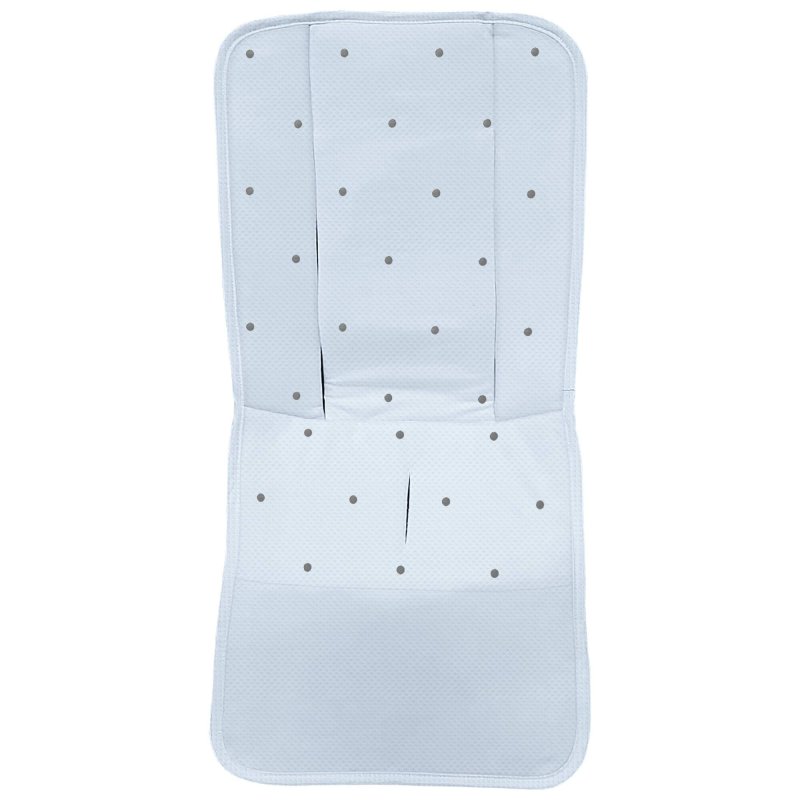 Fundas silla en napoles celeste con bordado de bodoques