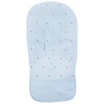 Fundas silla en napoles celeste con bordado de estrellas