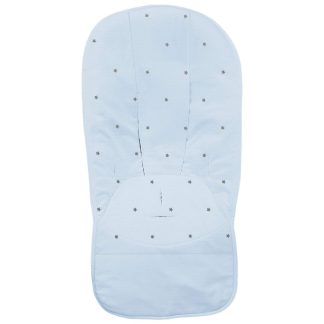 Fundas silla en napoles celeste con bordado de estrellas