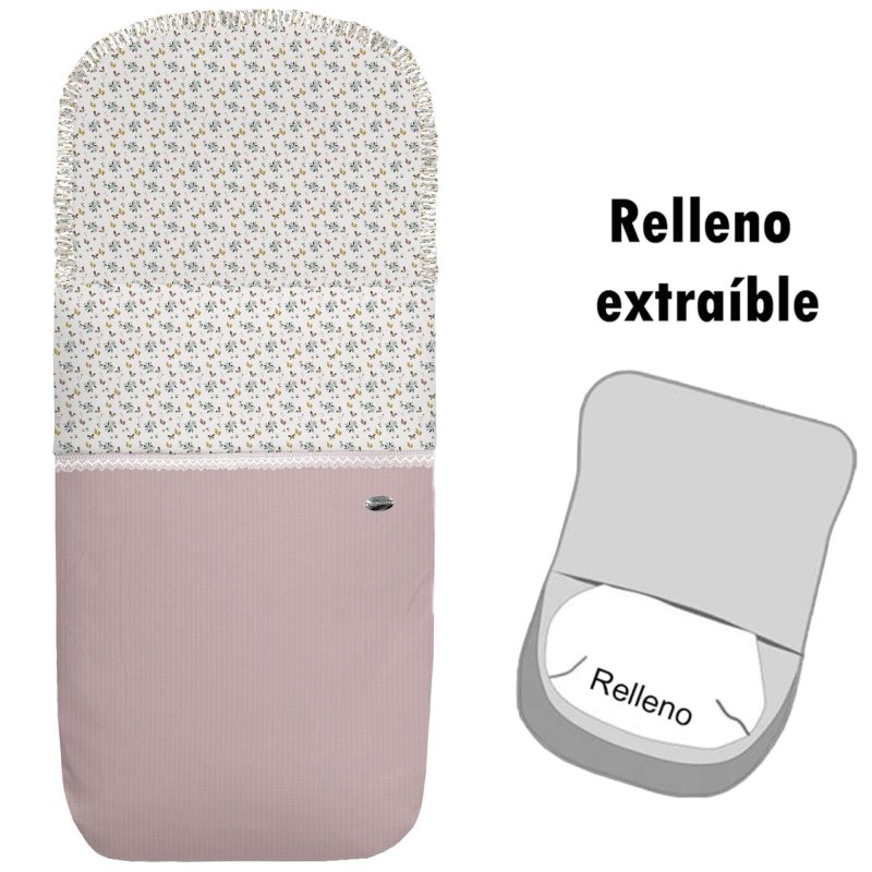 Sacos para Capazo Zoe Rosa