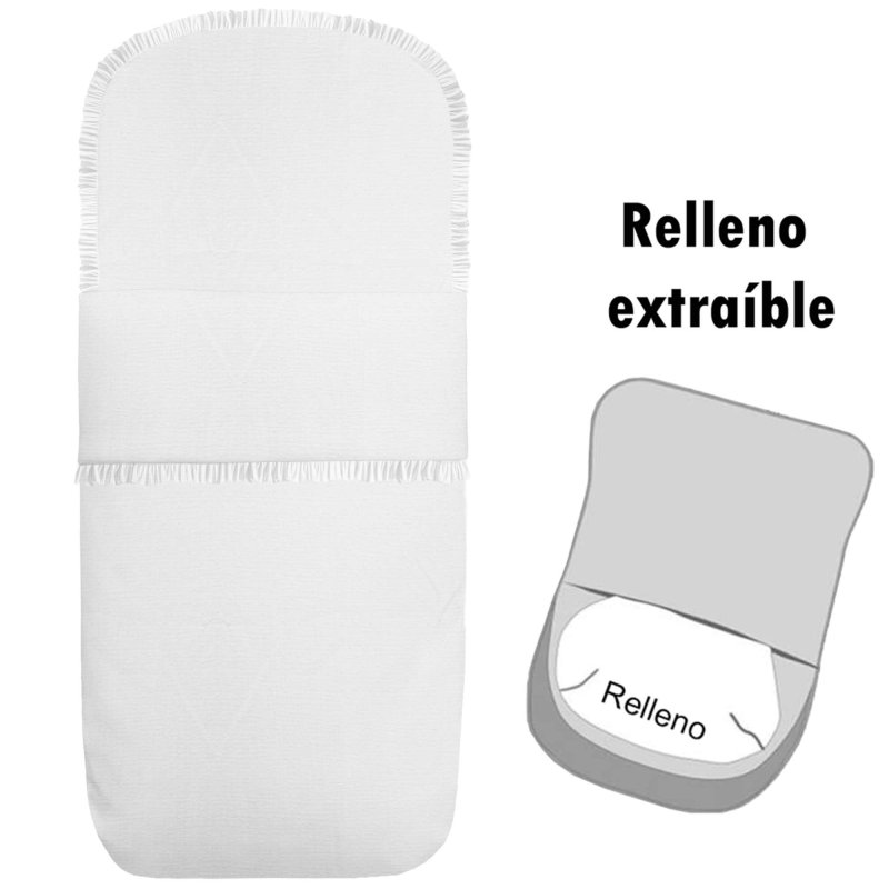 Sacos para Bambula de Plumeti Blanco