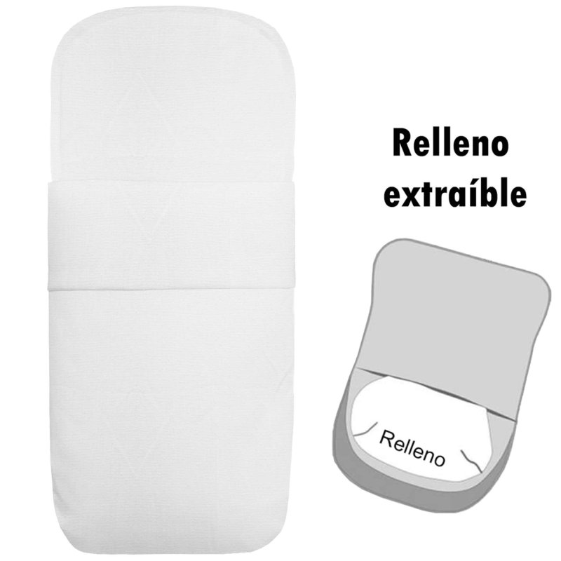 Sacos para Bambula de Plumeti Blanco