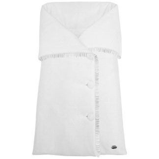 Sacos Capazo Cruzados Bambula de Plumeti Blanco