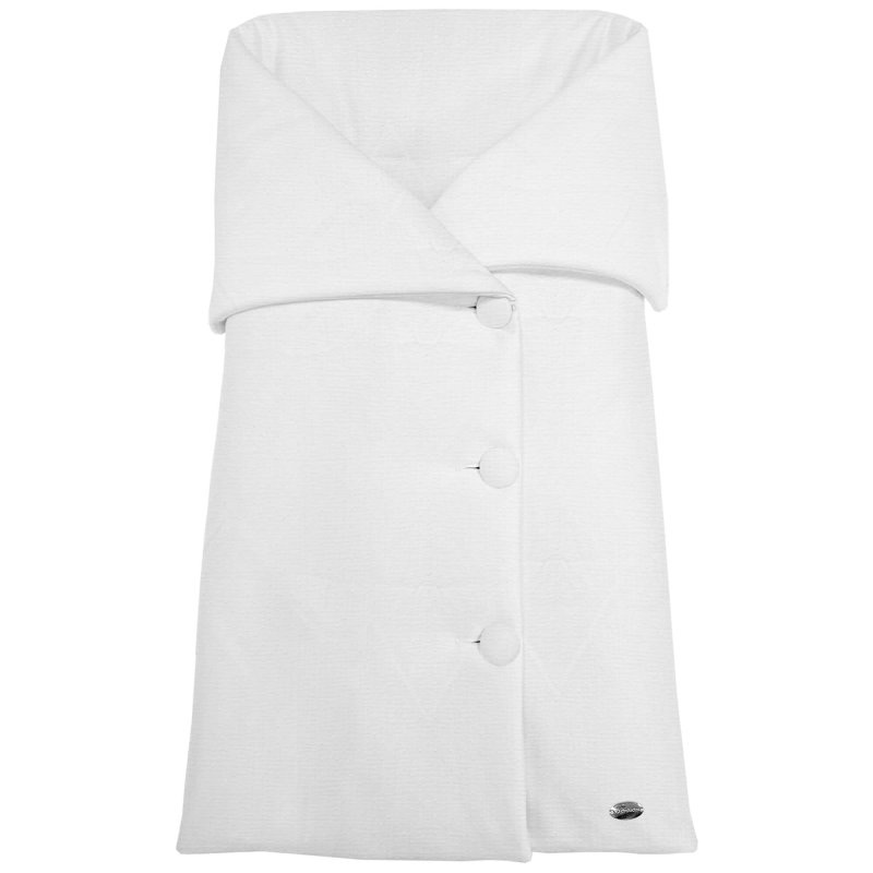 Sacos Capazo Cruzados Bambula de Plumeti Blanco