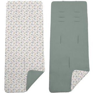 Colchoneta Reversible Zoe Verde