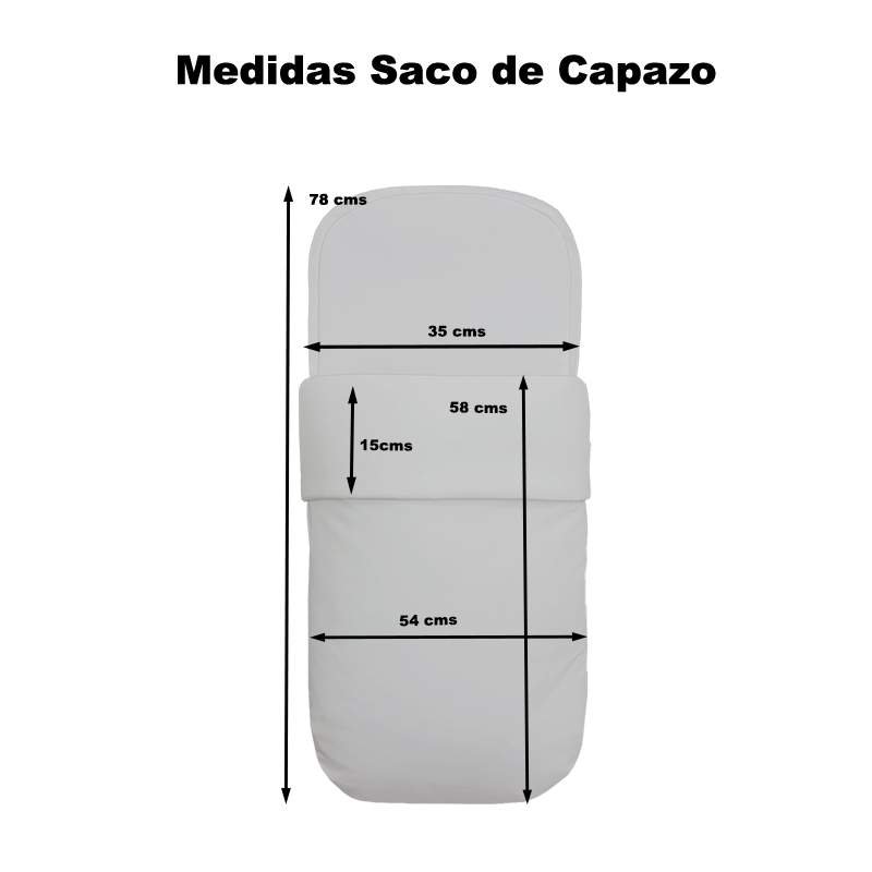 Sacos para Capazo Piqué Crudo