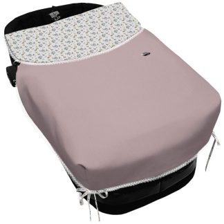 Colcha para Capazo Zoe Rosa