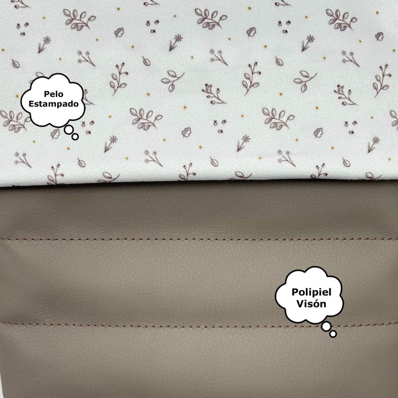 Sacos Capazo Luan Invierno Visón
