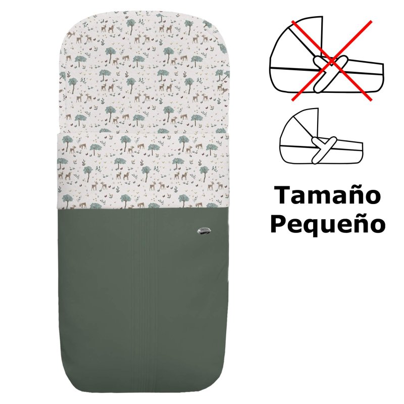 Sacos Capazo Bambi Verde