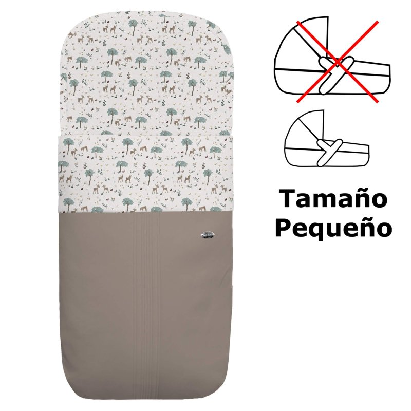 Sacos Capazo Bambi Visón