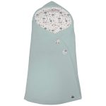Sacos Capazo Cruzados Bambi Azulado Exterior Serker Menta. Interior Pelo o Villela Estampado