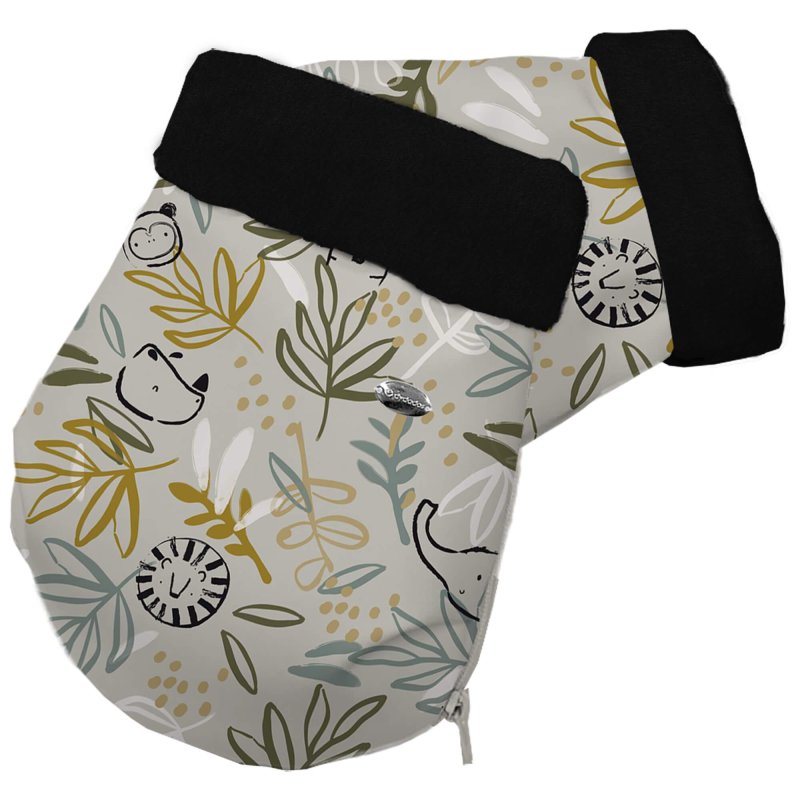Guantes Estampados Marco Negro