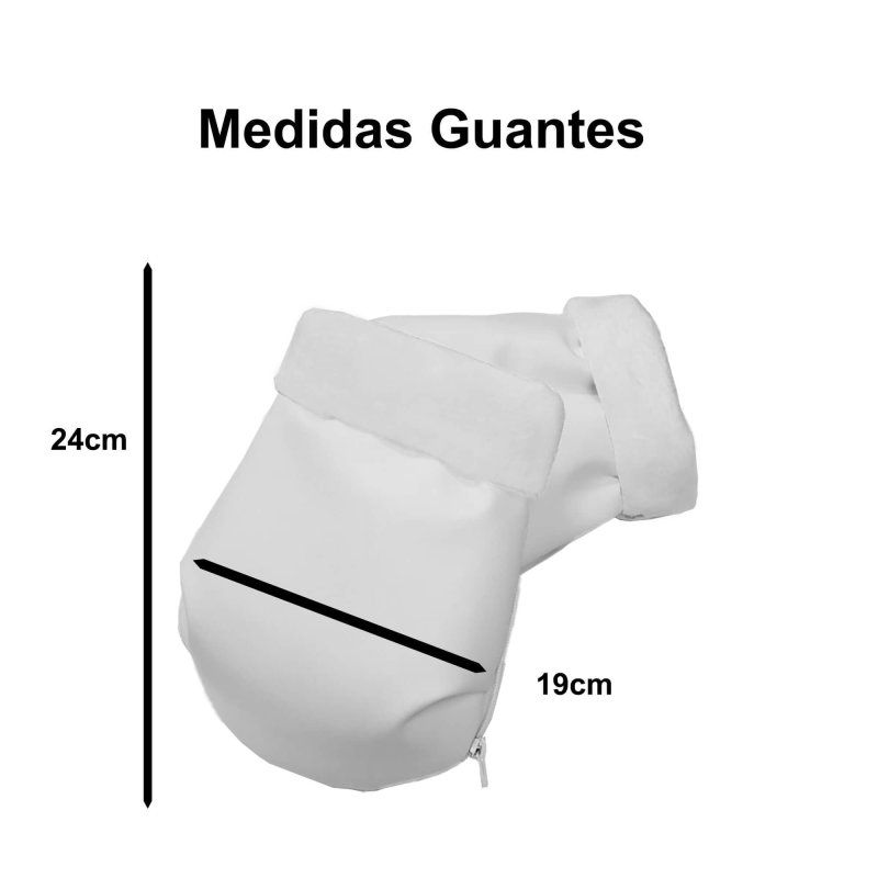 Guantes Estampados Guillen Azuleto