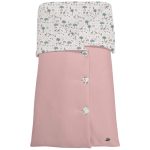 Sacos Capazo Cruzados Bambi Rosado Exterior Serker Rosa. Interior Pelo o Villela Estampado