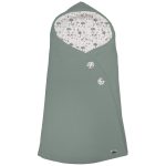 Sacos Capazo Cruzados Bambi Verde Exterior Serker Verde. Interior Pelo o Villela Estampado