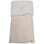 Sacos Capazo Cruzados Zoe Tostado - Visón. Exterior Serker Tostado. Interior Pelo o Villela Estampado