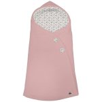 Sacos Capazo Cruzados Zoe Rosado. Exterior Serker Rosa. Interior Pelo o Villela Estampado