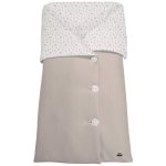 Sacos Capazo Cruzados Luan Tostado - Visón. Exterior Puzzle Tostado. Interior Pelo o Villela Estampado