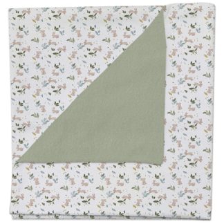 Mantitas Cristel Verde. Exterior Pelo Estampado. Interior Villela o Pelo Liso