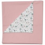 Mantitas Bambi Rosado. Exterior Serker Rosa. Interior Villela o Pelo Estampado