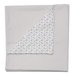 Mantitas Zoe Gris. Exterior Puzzle Gris. Interior Villela o Pelo Estampado