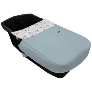 Sacos Capazo Con Colcha Bambi Azulado