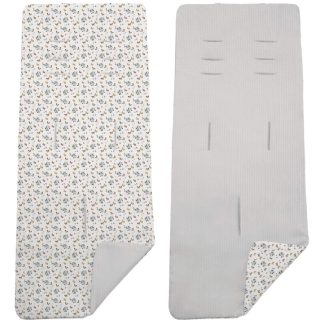 Colchoneta Reversible Zoe Gris