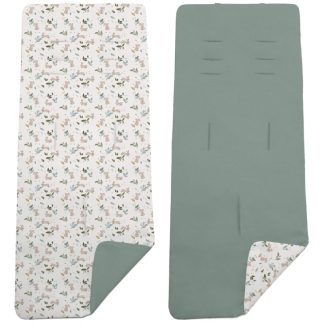 Colchoneta Reversible Cristel Verde