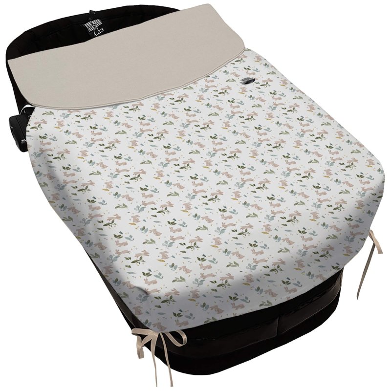 Sacos Capazo Con Colcha Cristel Marfil