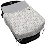 Sacos Capazo Con Colcha Gala Gris Perla