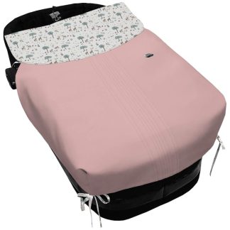 Sacos Capazo Con Colcha Bambi Rosado