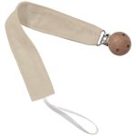 Pinza de Chupete Piqué Camel