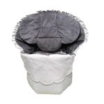 Saco para grupo cero Besafe modular en tejido pique y pelo