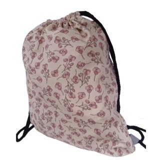 Bolsa Merienda Villela flores maquillaje