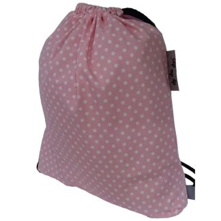 Bolsa Merienda Villela topos rosa